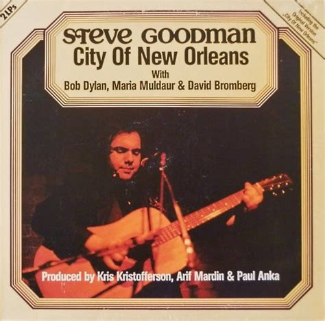 city of new orleans lyrics steve goodman|City of New Orleans (song) .